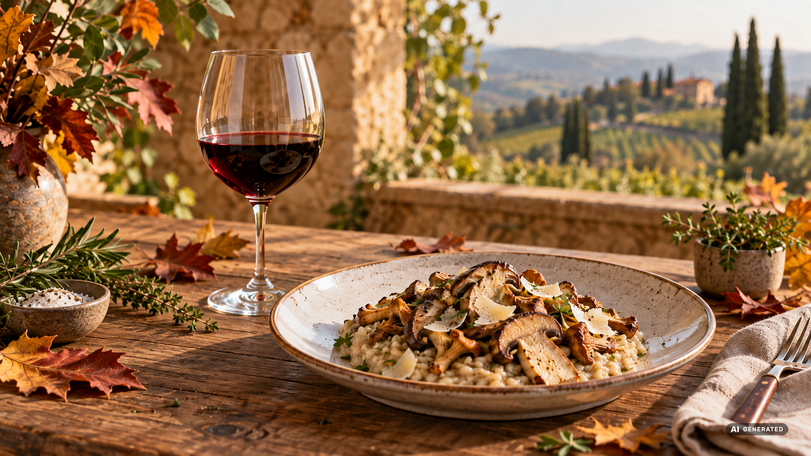 Abbinamento vino e funghi: la guida completa per non sbagliare